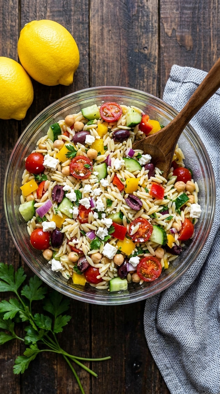 Greek Orzo Salad