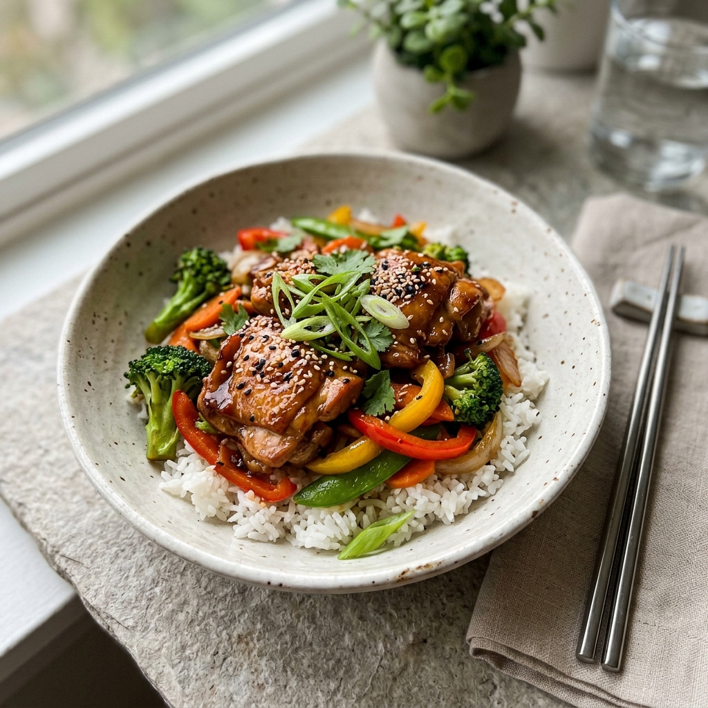 Stir Fry Teriyaki Chicken