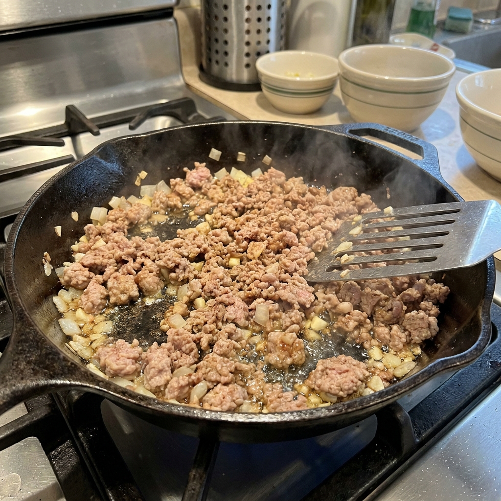 Step 3: Cook Aromatics