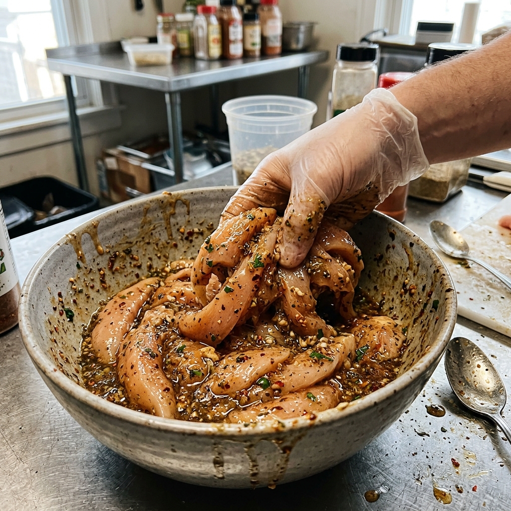 Step 2: Coat the Chicken