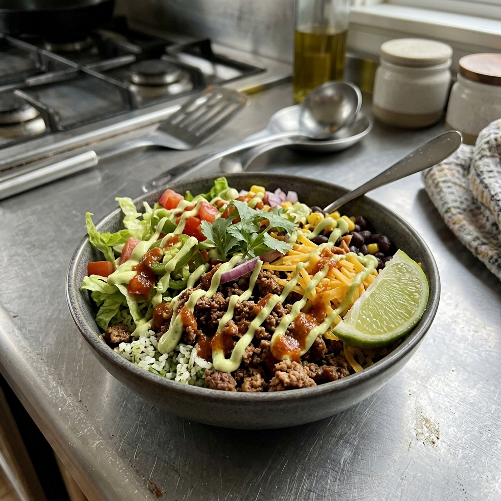 Taco Rice Bowl