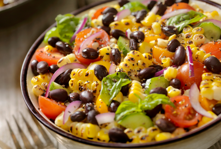 Summer Corn Salad with Avocado