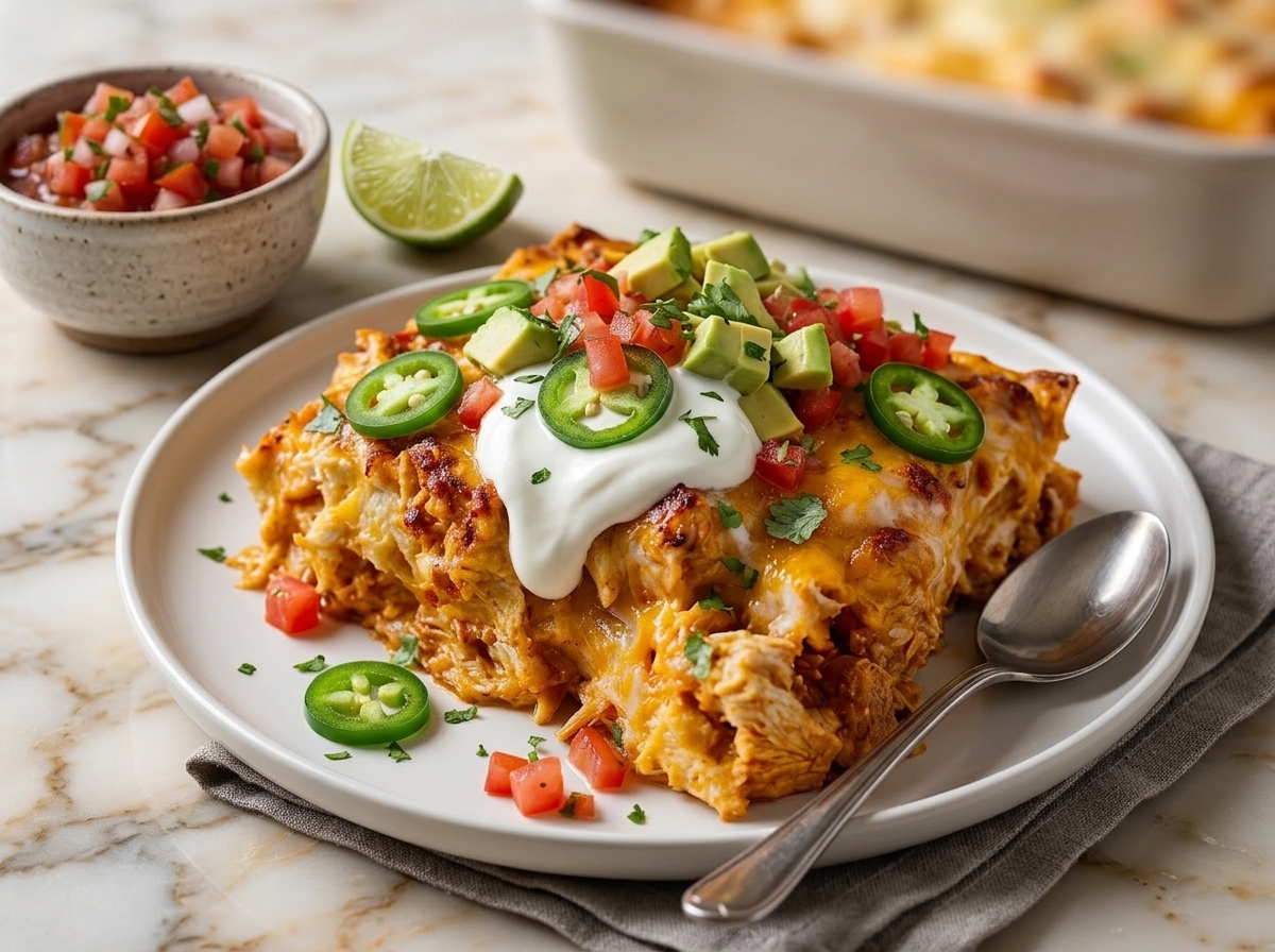Chicken Taco Casserole Recipe
