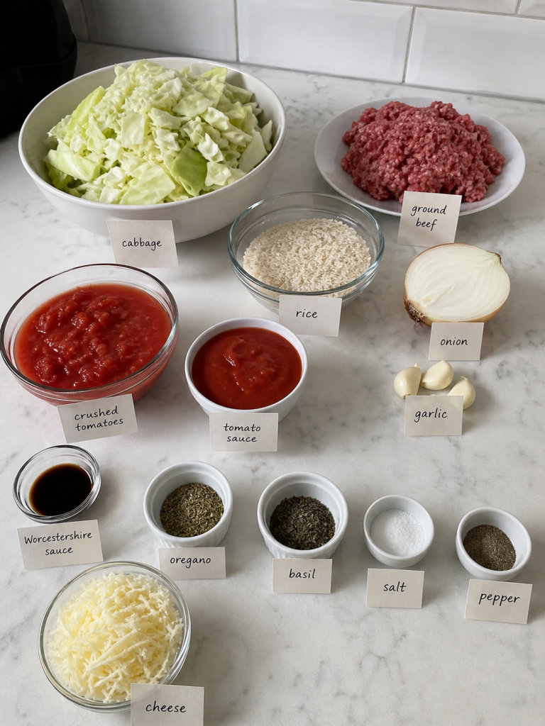Ingredients Needed