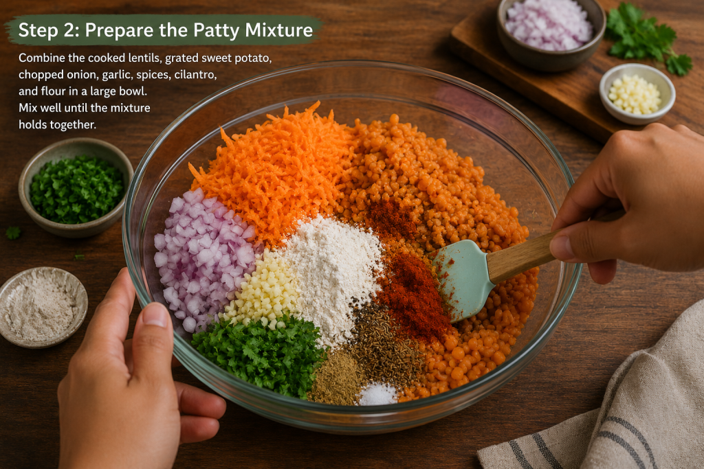 Step 2: Prepare the Patty Mixture