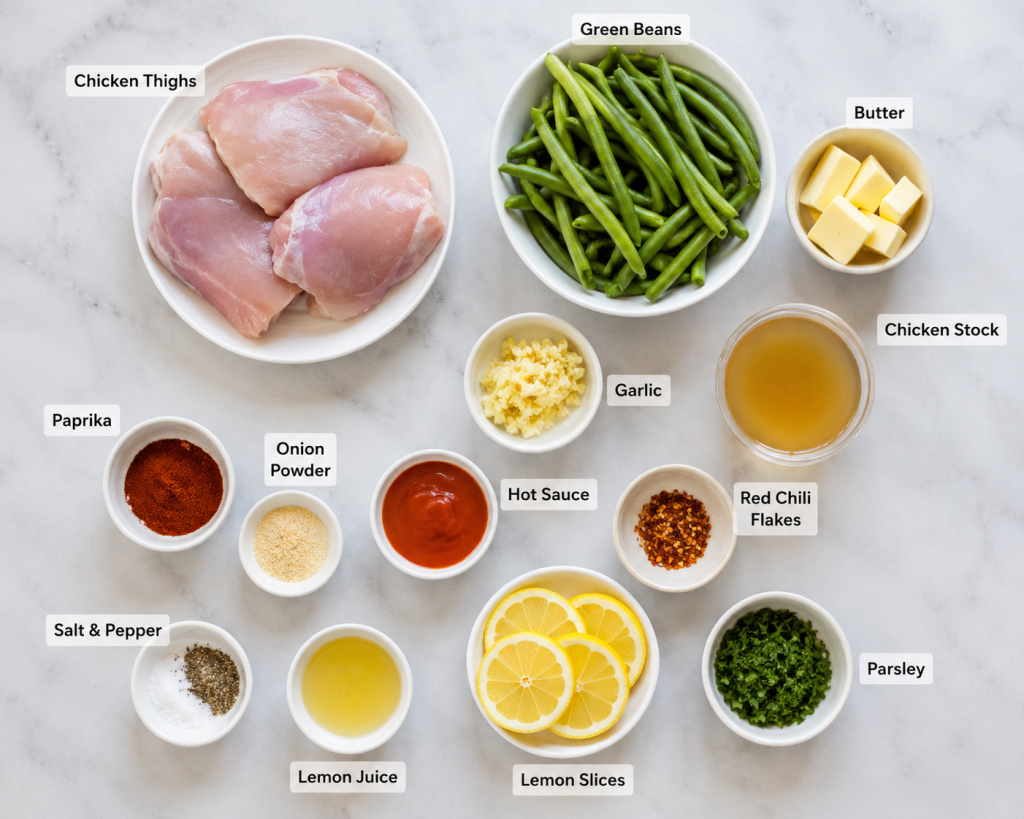 The Prep Station (Ingredients)