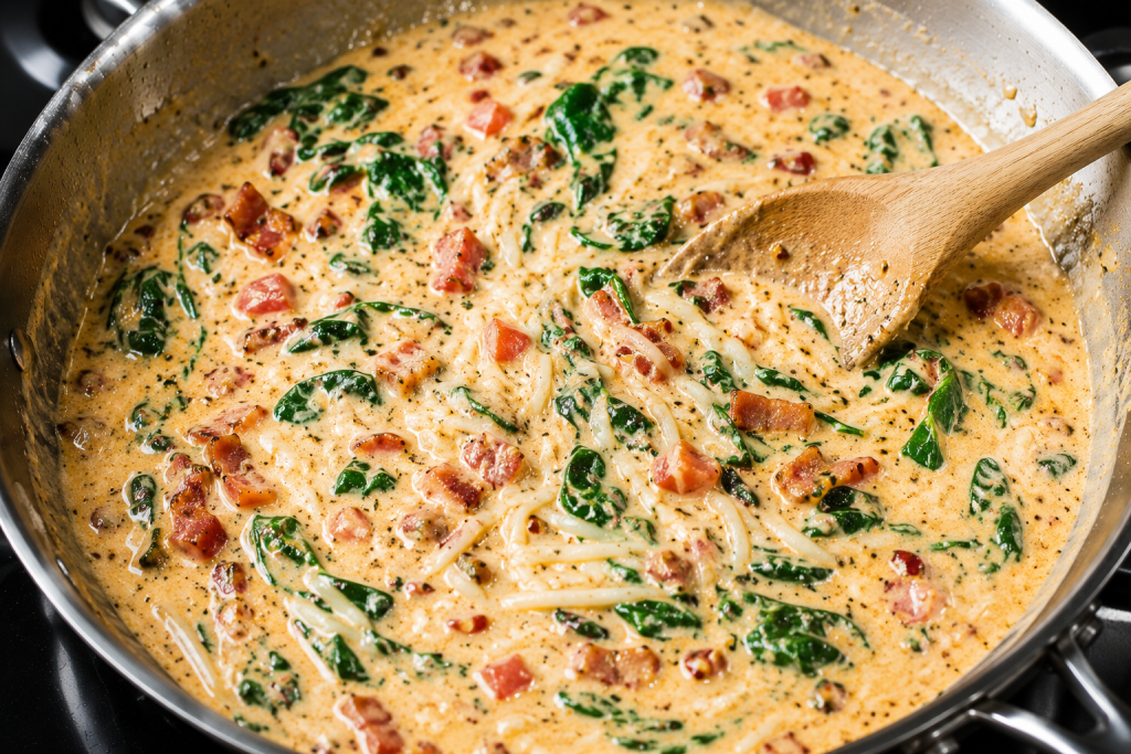 5. Make the Creamy Sauce