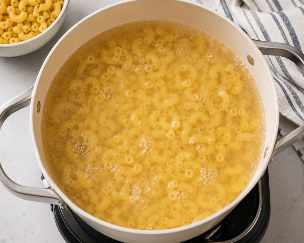 1. Cook the Macaroni