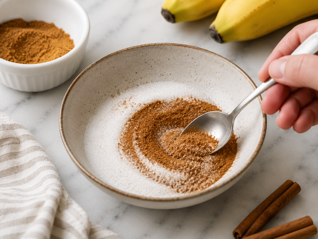 3. Mix the Cinnamon Sugar