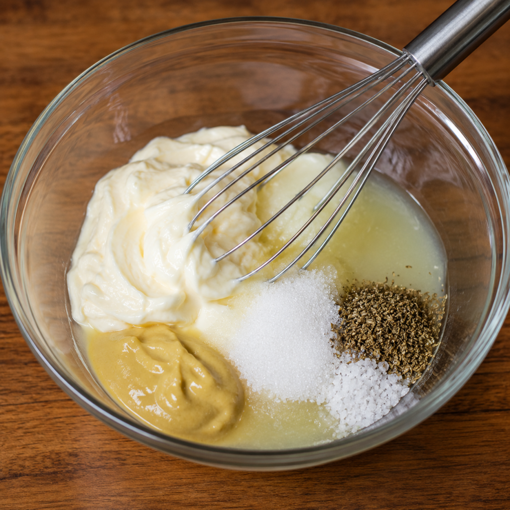 2. Make the Dressing