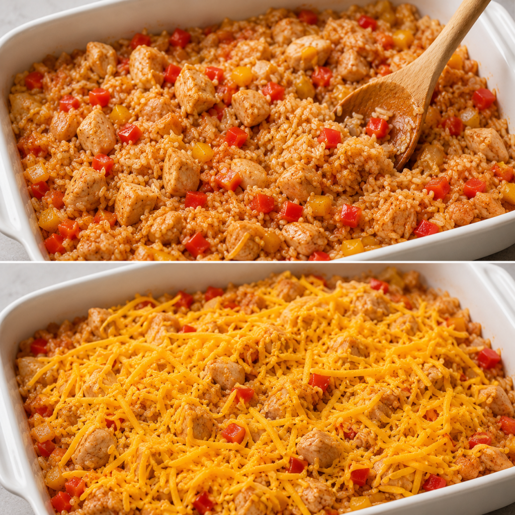 4. Stir and Add Cheese