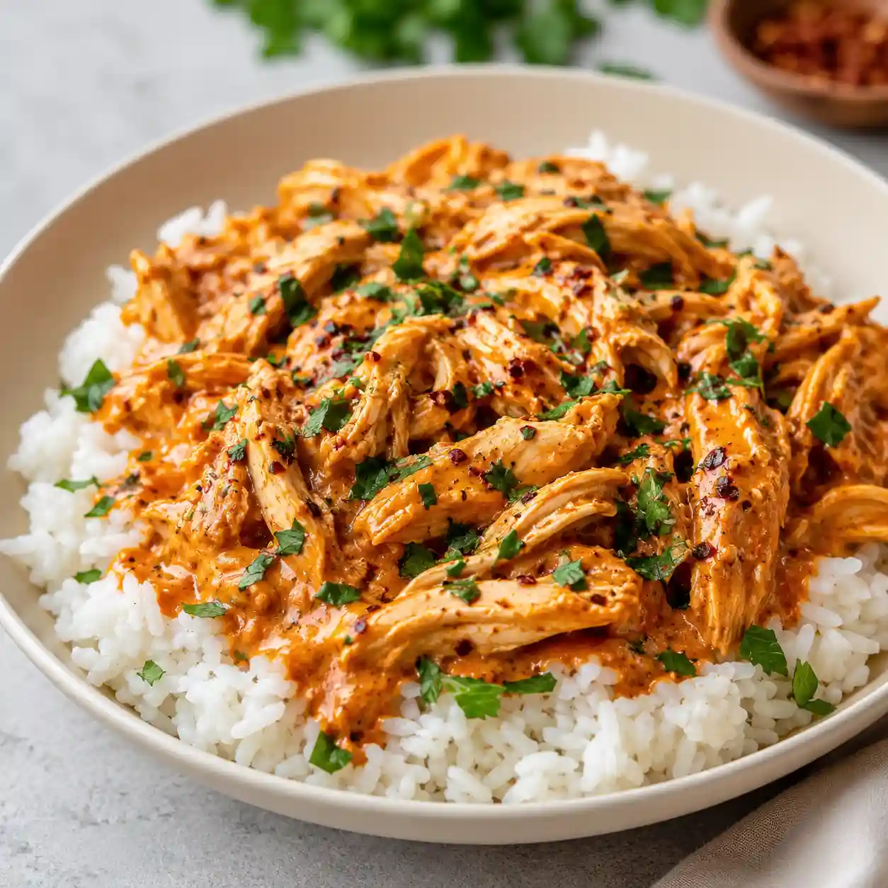 Crockpot Cajun Butter Chicken