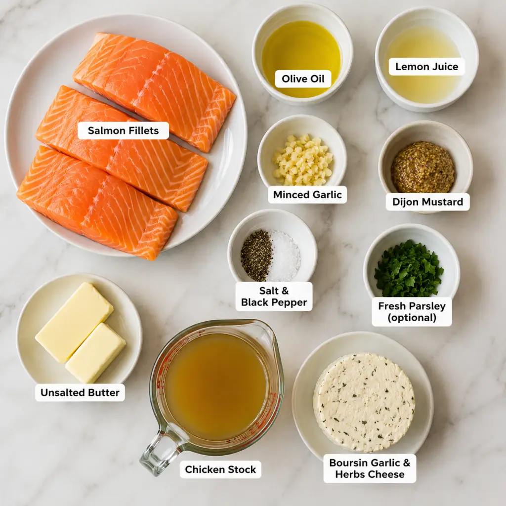 Recipe ingredients flat-lay composition