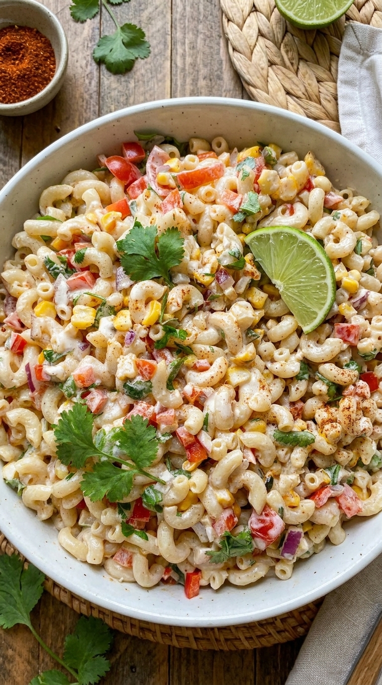 Mexican Street Corn Pasta Salad