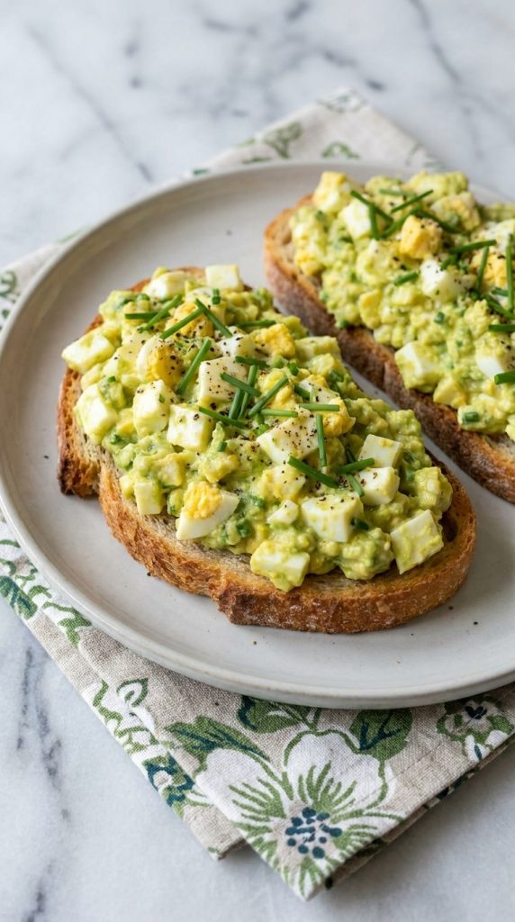 Creamy Avocado Egg Salad