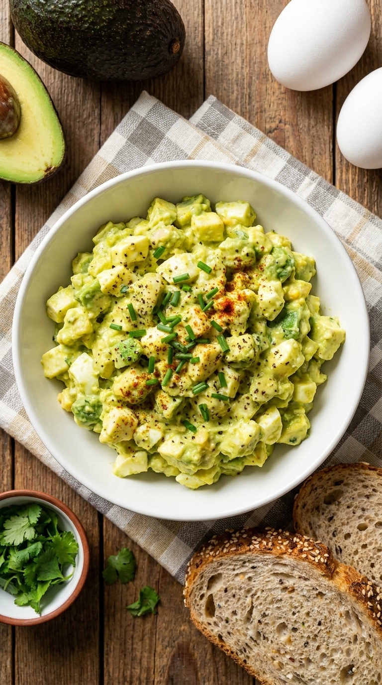 Creamy Avocado Egg Salad