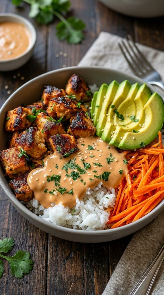 Bang Bang Chicken Bowl