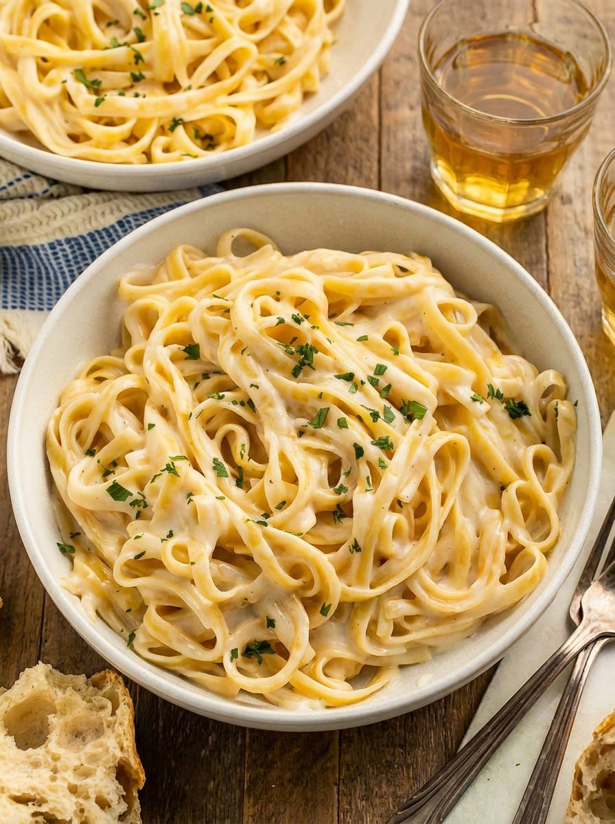 Cottage Cheese Alfredo