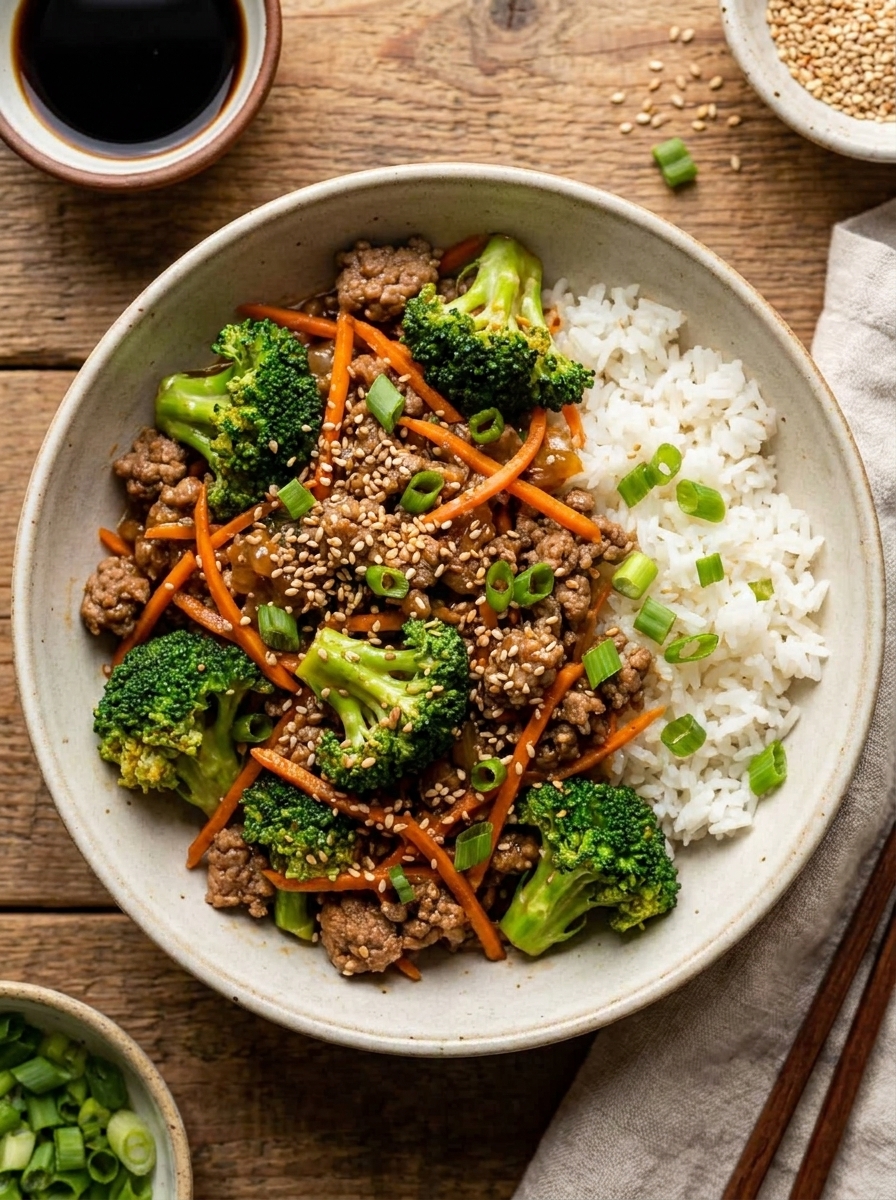 Ground Turkey Teriyaki