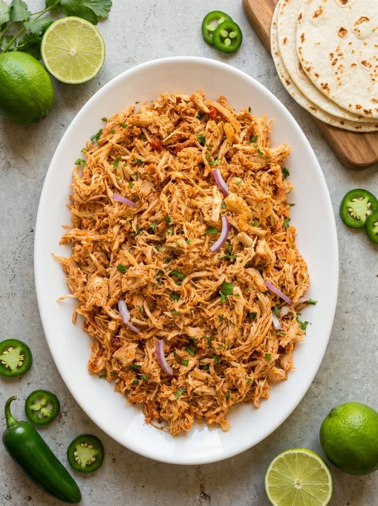 Crockpot Chicken Tacos