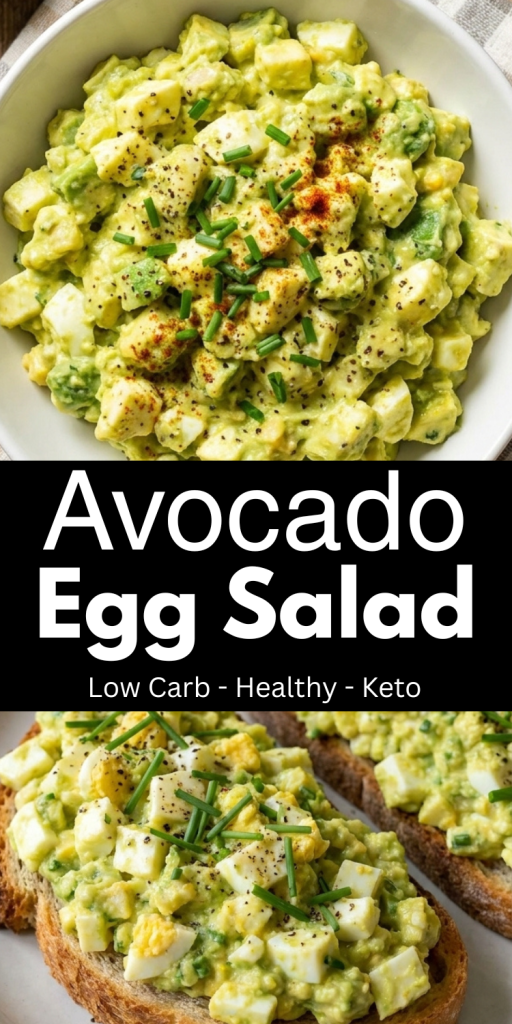 Creamy Avocado Egg Salad