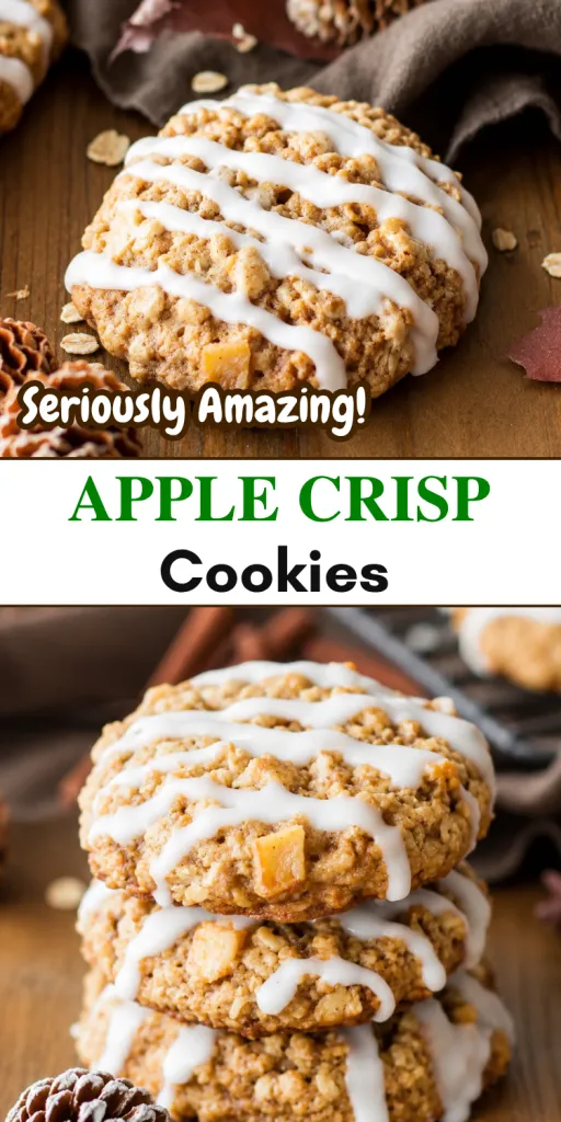 Apple Crisp Cookies