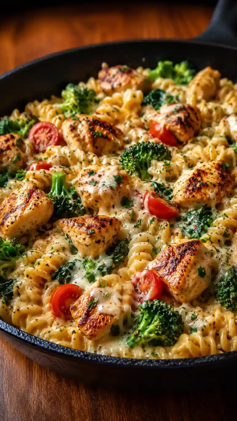 Cajun Chicken Pasta Skillet