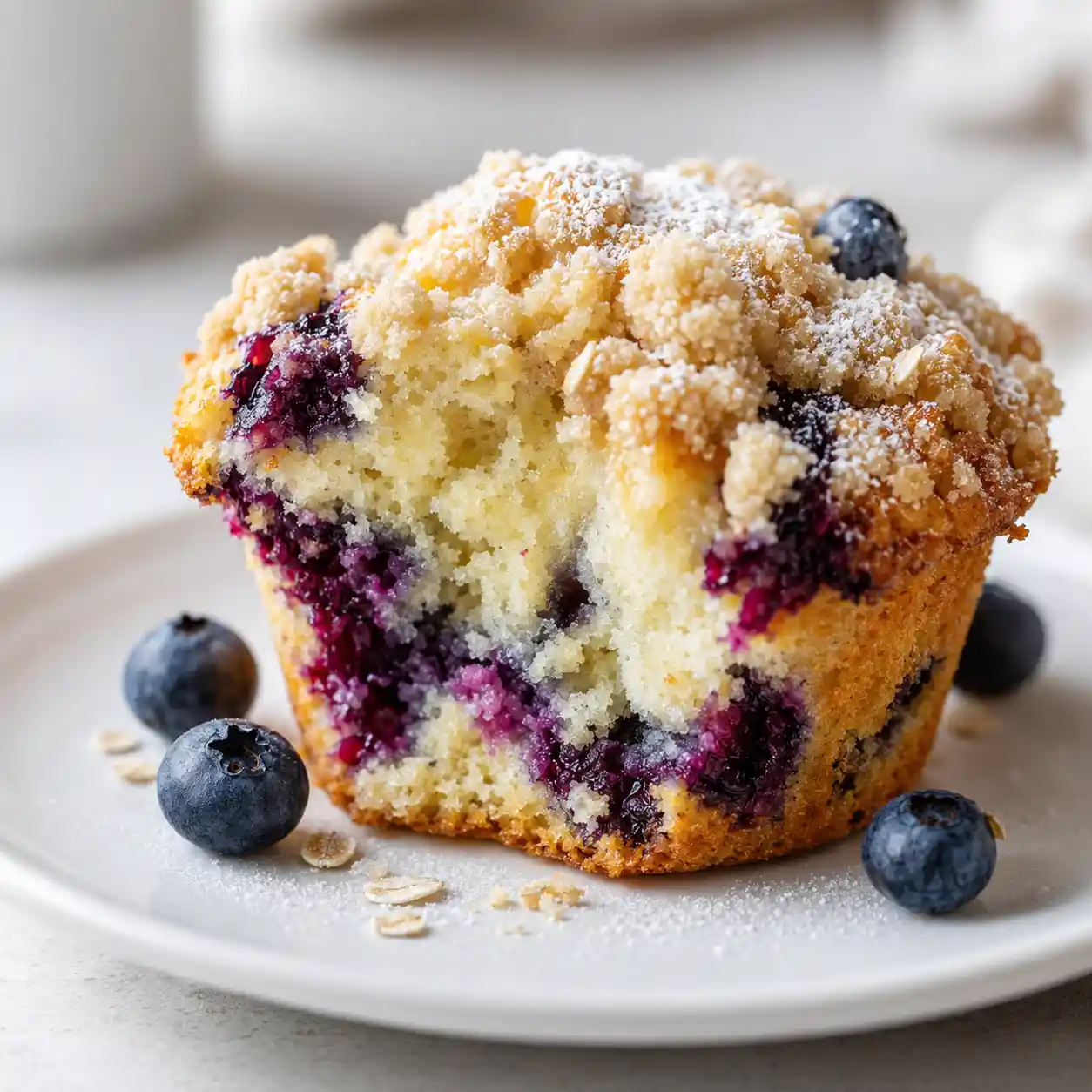 Blueberry Streusel Muffins