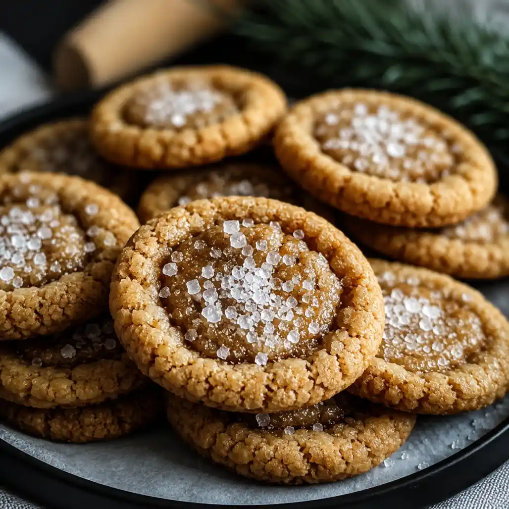 Salted Honey Cinnamon Cookies