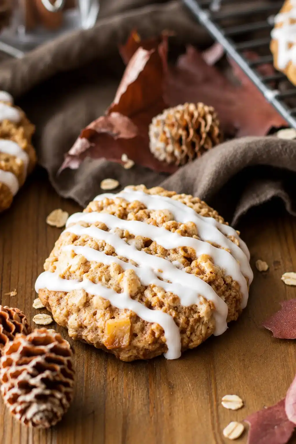 Apple Crisp Cookies
