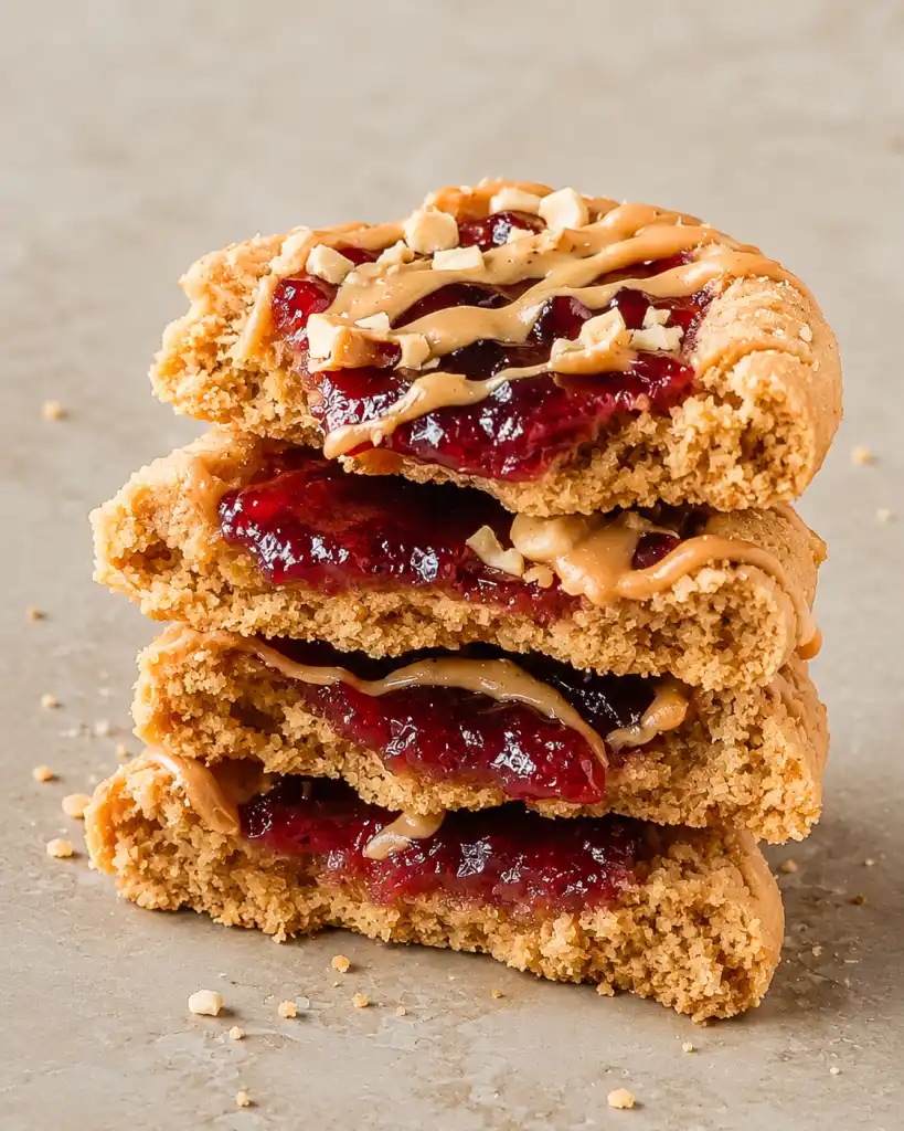 Peanut Butter and Jelly Cookies Recipe