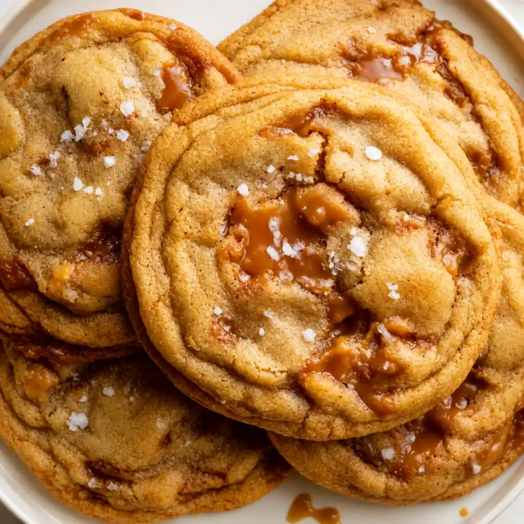 Sea Salt Caramel Cookies