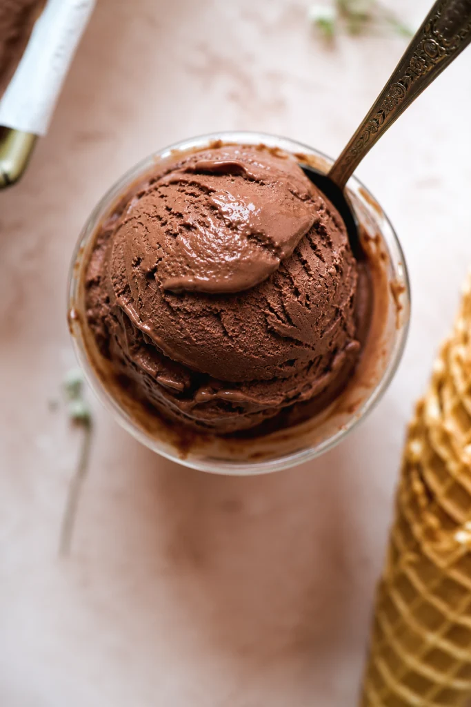 Frozen Greek Chocolate Yogurt