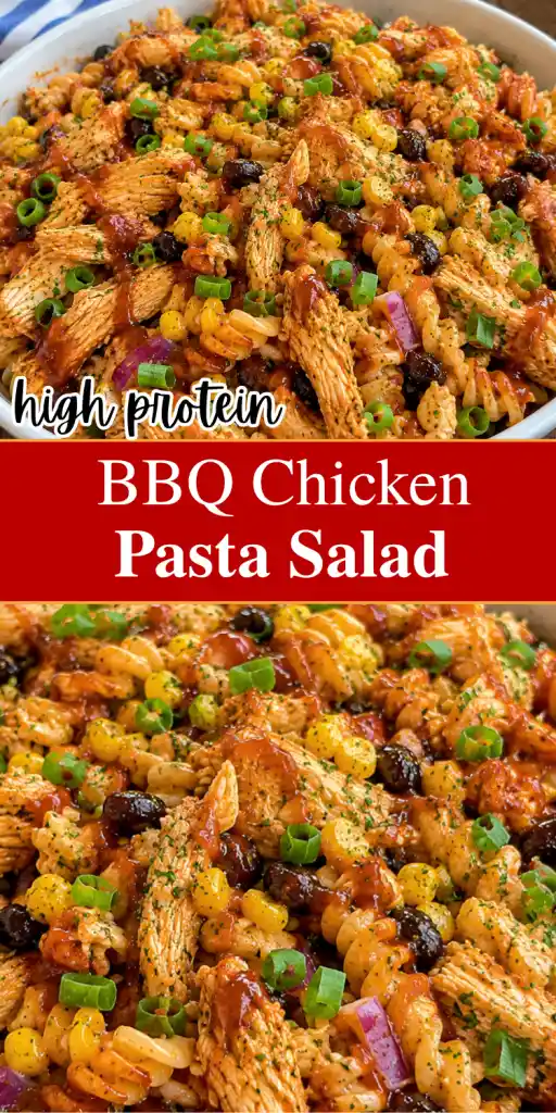 BBQ Chicken Pasta Salad