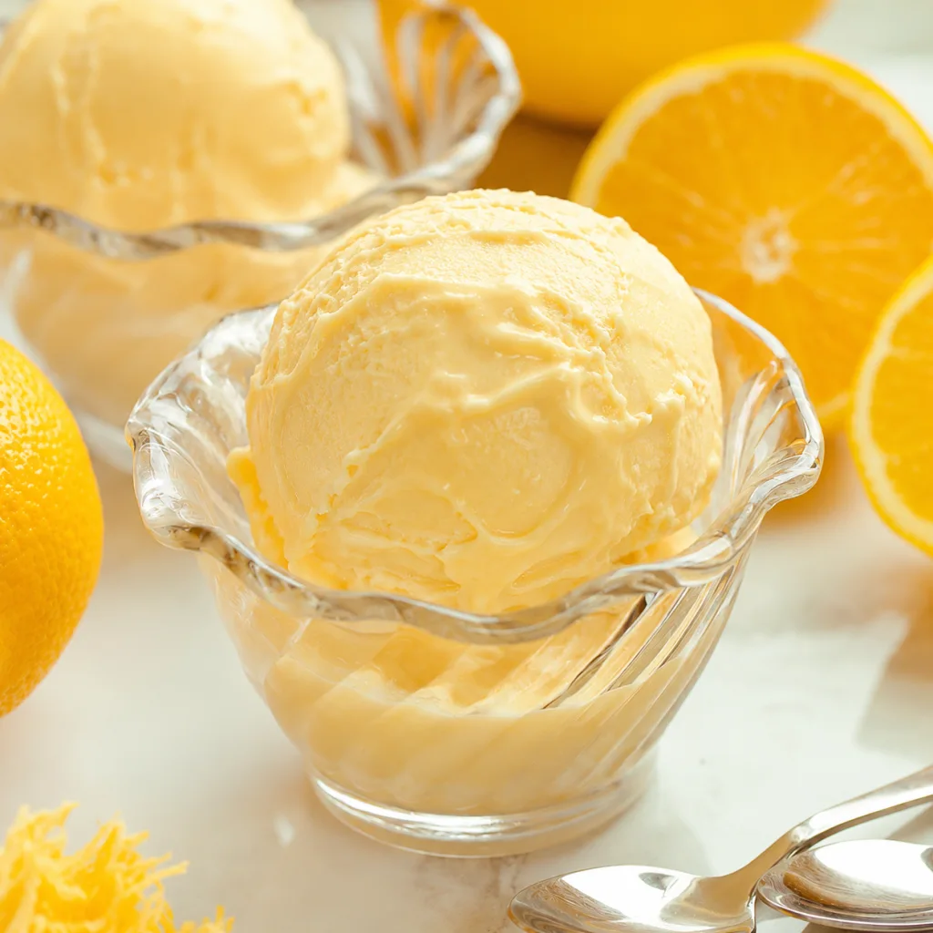 Lemon Frozen Yogurt Recipe