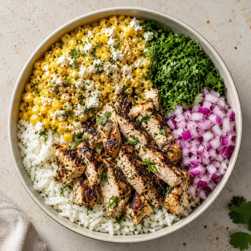Easy Grilled Chicken Bowl