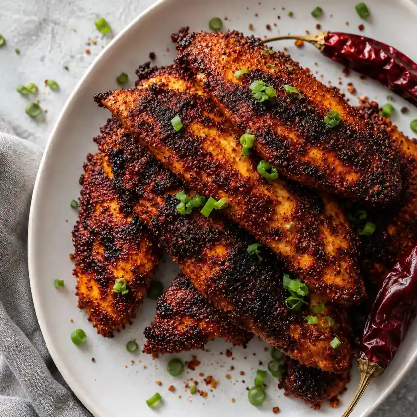 Quick Popeyes Blackened Chicken
