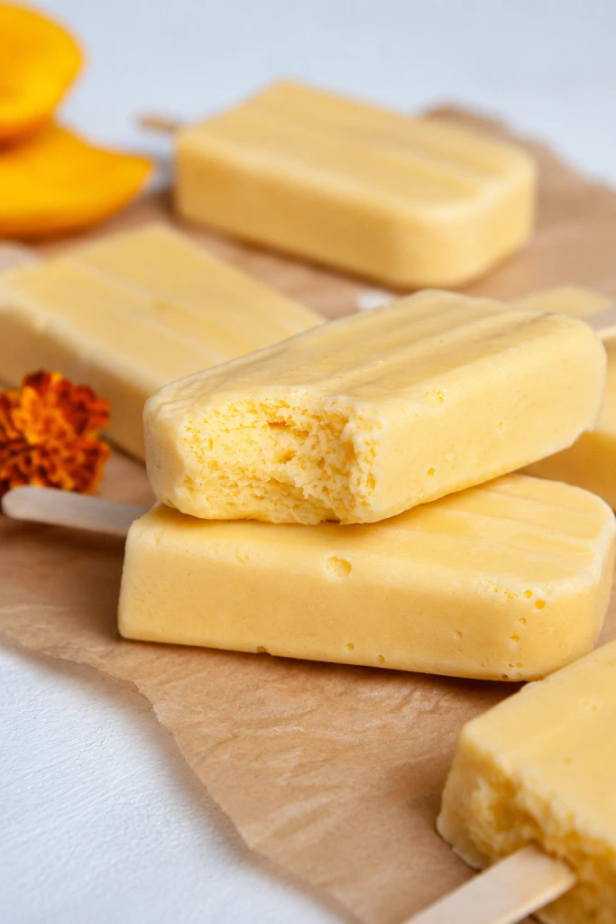 Yogurt Mango Popsicles