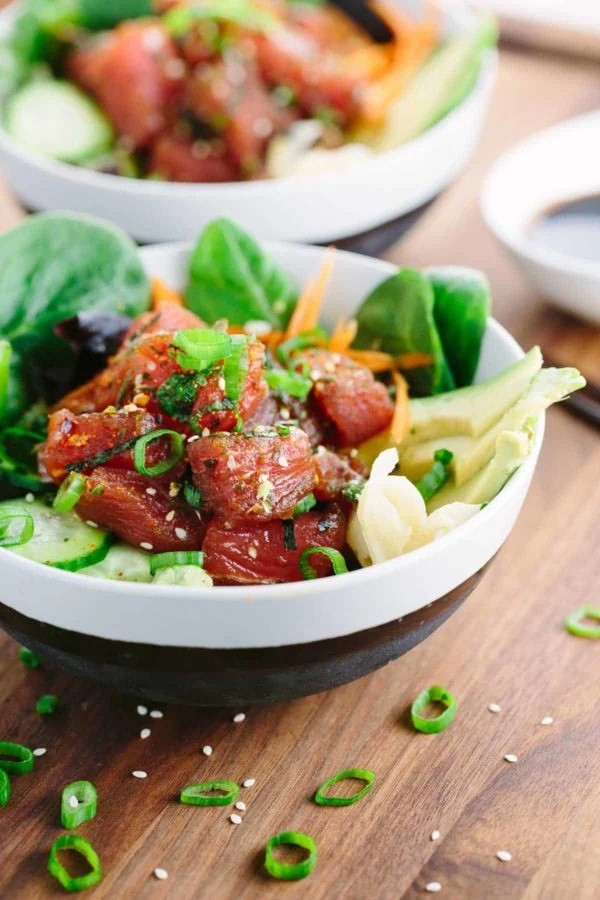 Ahi Tuna Poke Bowl