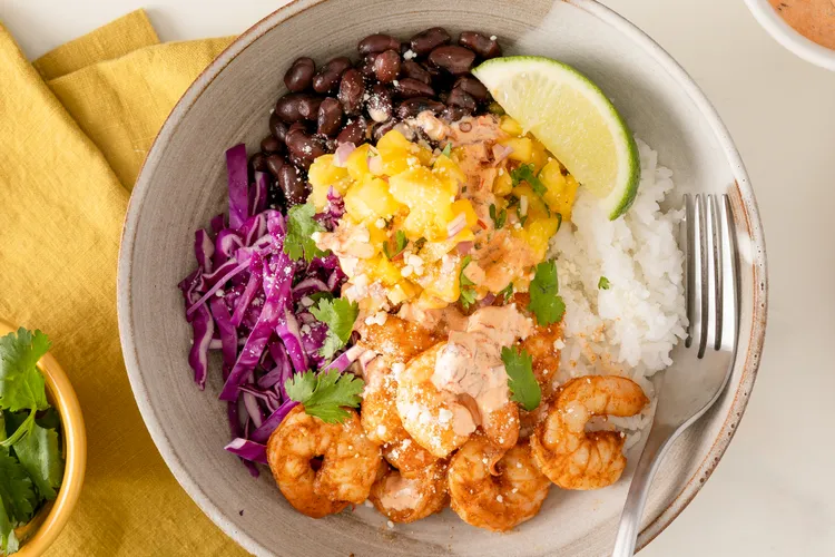 Cajun Shrimp Bowls
