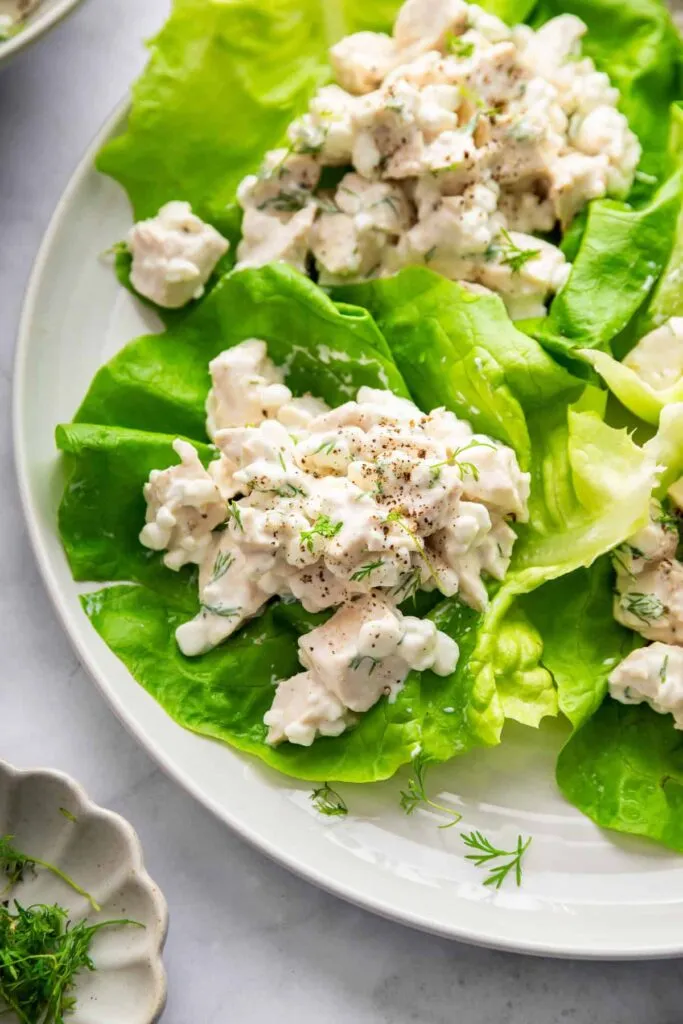 Cottage Cheese Chicken Salad