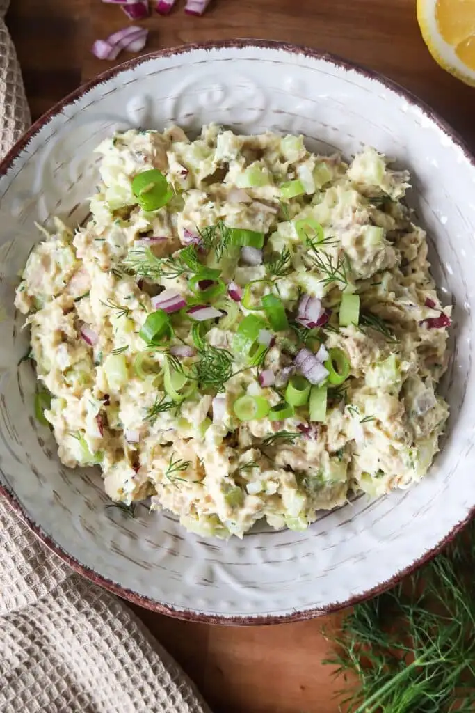 Cottage Cheese Tuna Protein Bowl