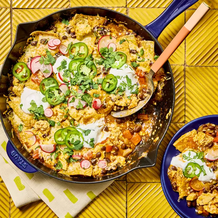High Protein Enchilada Skillet
