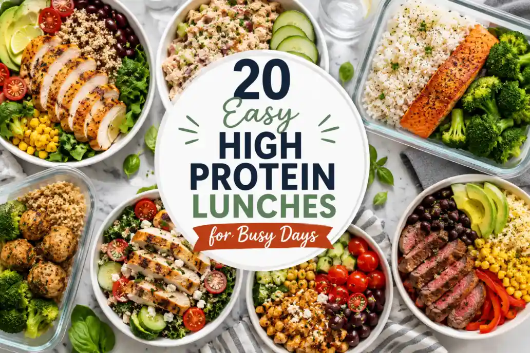 High Protein Lunches for Busy Days