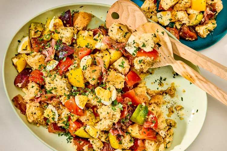Salmorejo Panzanella Salad