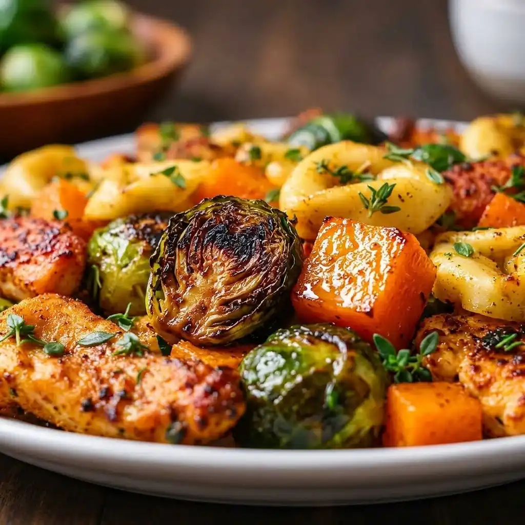 Autumn Chicken Tortellini Dinner