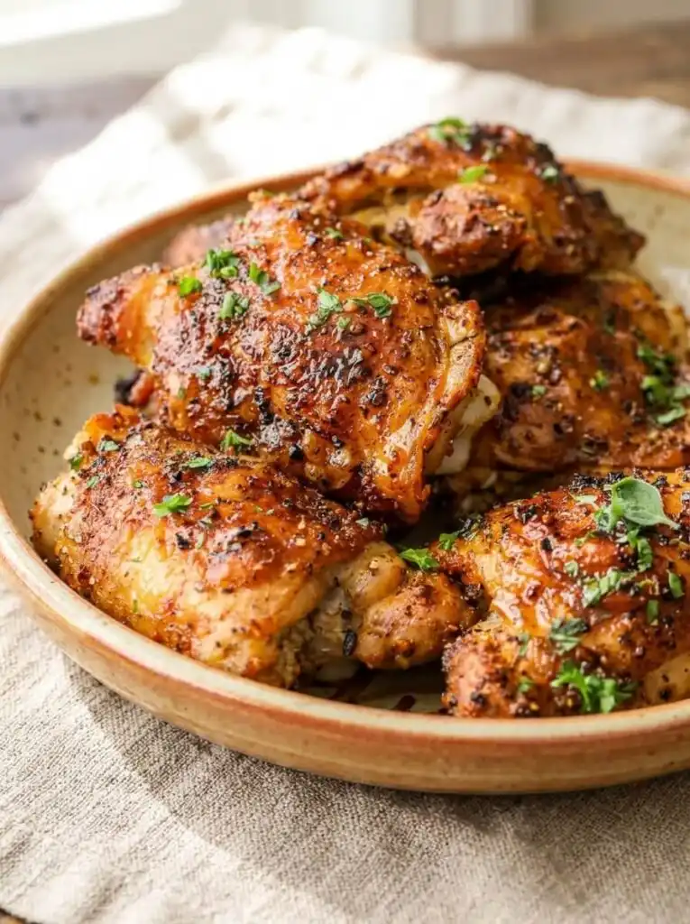 Baked Chicken Thighs