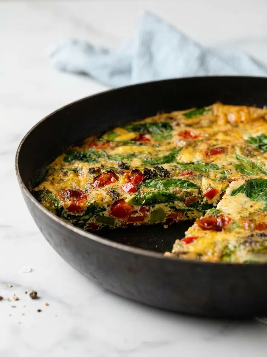 Egg White Veggie Frittata