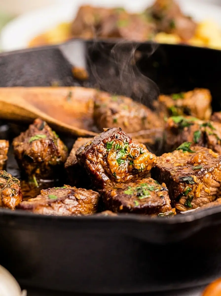 Garlic Buttered Steak Bites 2