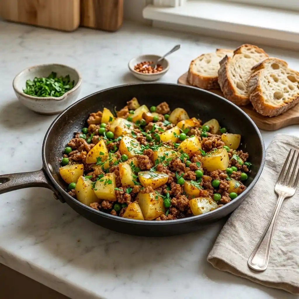 Ground Turkey with Potatoes